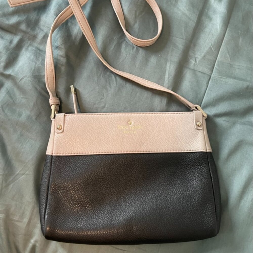 Kate Spade Summit Court Crossbody - Leather Colorblock Neutral